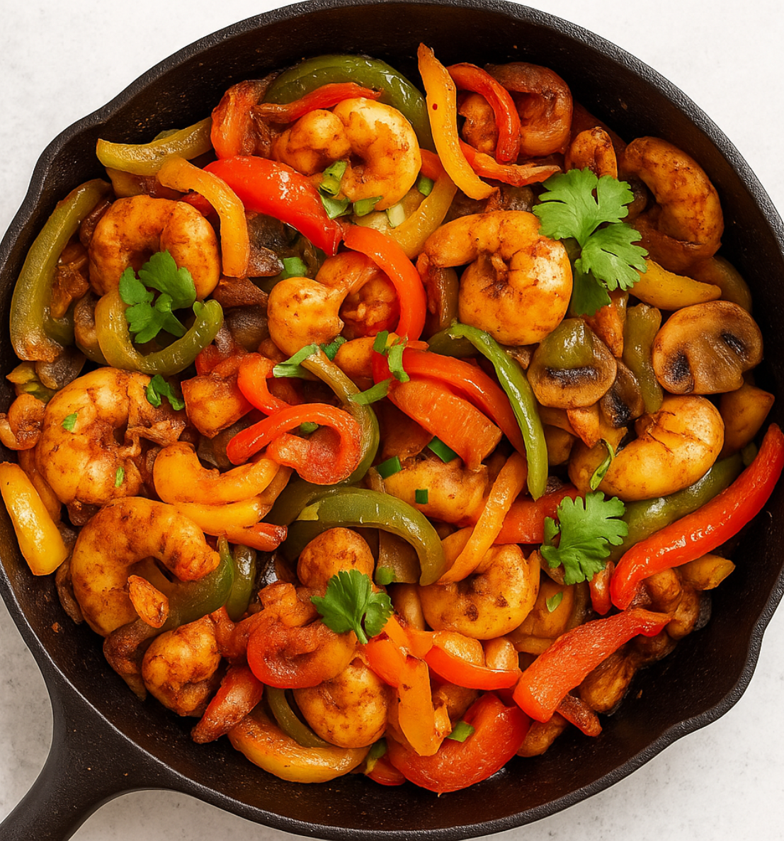 Shrimp Fajitas