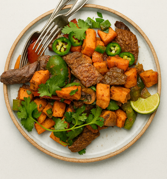 Steak and Sweet Potato
