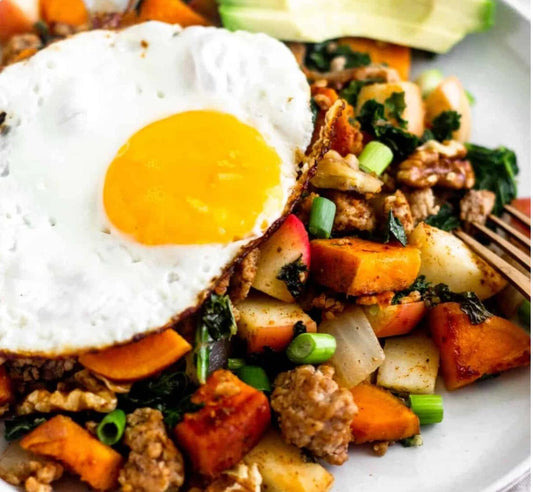 Sweet Potato Sausage Hash