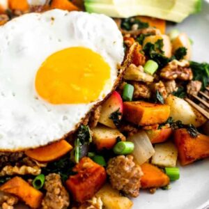 Sweet Potato Sausage Hash