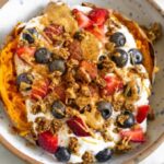 Sweet Potato Breakfast Bowl w/ reek Yourt
