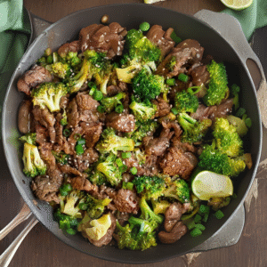Beef and Broccoli Stir Fry